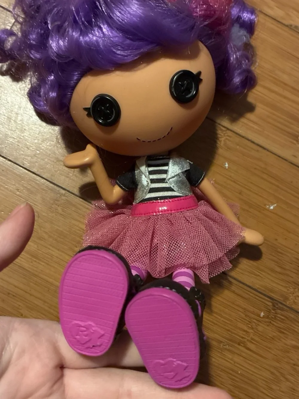 lalaloopsy colorful purple
